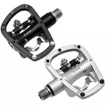 DIXNA FP Spot Clipless 48 Pedal Powder BK Powder Black