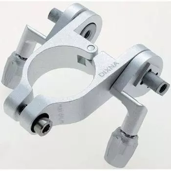 DIXNA Крепление рычага на колонку, дюймовое, серебристое, серебристое, 1-1/8 дюйма (28.6mm) серебряный