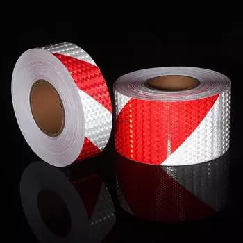 DIY 10CM*1M Высокая видимость твил светоотражающая лента полоса самоклеящаяся водонепроницаемая предупреждающая наклейка-отражатель безопасности для мотоцикла