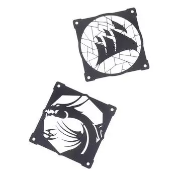 Diy 12Cm*12Cm Fan Cover Acrylic Cover Use For 120Mm Fan Computer Case Cooling