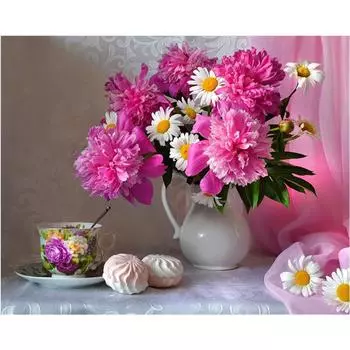 DIY 3D Алмазная картина Ваза Вышивка Крестом Стежок Домашний декор Full Round 20x25CM
