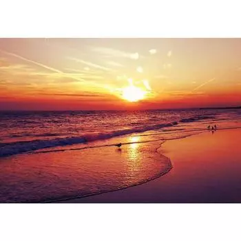 DIY 3D Алмазная картина Закат Вышивка Крест Стежок Главная Декор Full Round 20x25CM