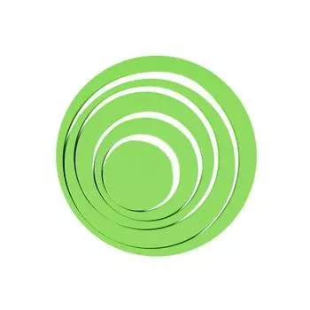 DIY 3D Круги Кольцо Наклейки На Стену Внутреннее Украшение Дома Съемные Новые