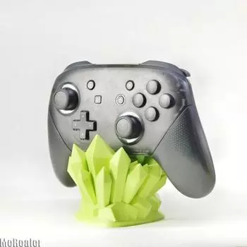 DIY 3D Печать Геймпад Держатель PS4 PS5 Switch Base Контроллер Дисплей Подставка Компьютерный Рабочий Стол Украшения Креативный Кристалл Поддержка