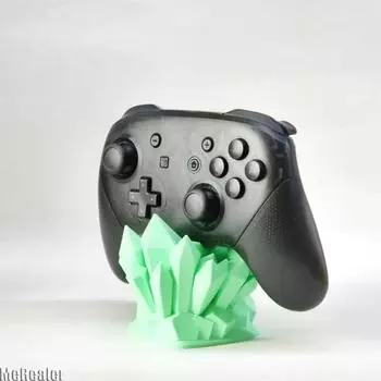 DIY 3D Печать Геймпад Держатель PS4 PS5 Switch Base Контроллер Дисплей Подставка Компьютерный Рабочий Стол Украшения Креативный Кристалл Поддержка