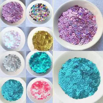 DIY 4 мм 4000 шт свадебные пайетки одежда швейная круглые россыпи пайетки ремесло ручная работа