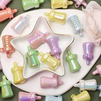 DIY 5 шт. для изготовления 20,8*33,7 мм материал ручной работы свободные бусины бутылочка для кормления модные ювелирные аксессуары оранжевый