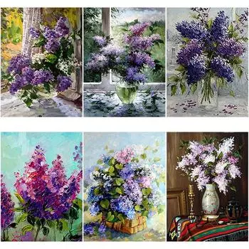 DIY 5D Алмазная картина Цветок Алмазная вышивка Полный круглый Стразы Вышивка крестом 20X30CM красный