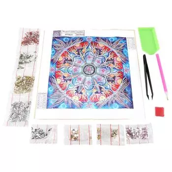 DIY 5D Алмазная Картина Красочный Цветок Вышивка Крестом Полная Дрель Вышивка Домашний Декор Стены