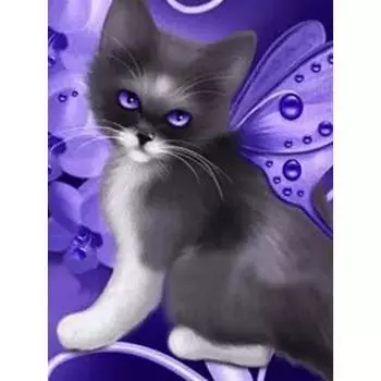 DIY 5D Алмазная картина Мозаика Мультфильм Симпатичные домашние животные Ручная работа Алмазный набор крестиков 20*30 cm