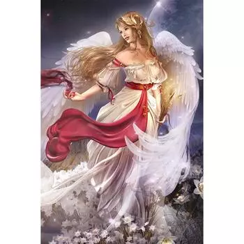 DIY 5D Алмазная картина Мультфильм Аниме Девушка Алмазная вышивка 20X30CM