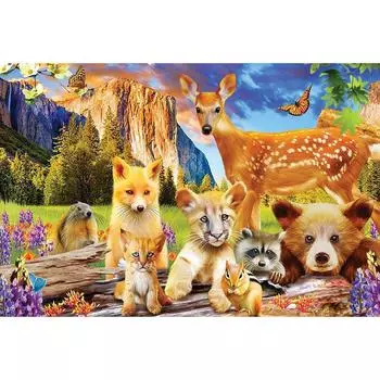 Diy 5d Алмазная картина Полная круглая мозаика Вышивка крестом Алмазная вышивка 20X30CM