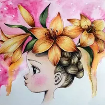 DIY 5D Алмазная картина, вышивка крестом, бабочка, фея, рукоделие, полная алмазная мозаика, мультяшная девушка, алмазная вышивка 30X30CM