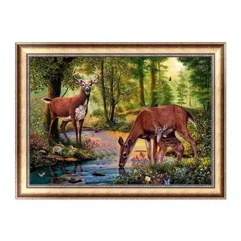 DIY 5D Алмазная вышивка Картина Палевый для вышивки крестом Ремесло Домашний декор стены G