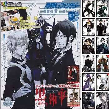 DIY 5D алмазная живопись аниме Черный дворецкий комплект для вышивки крестом полная дрель вышивка мозаика художественная картина стразы подарок Full Round 20X30CM