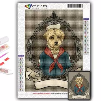 DIY 5D алмазная живопись антропоморфные милые животные набор для вышивки крестом полная дрель вышивка мозаика художественная картина стразы подарок Full Round 20X30CM