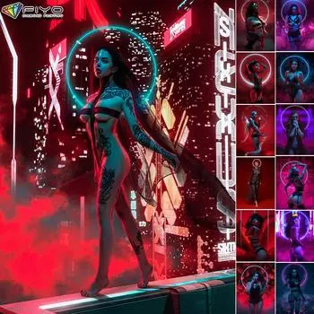 DIY 5D алмазная живопись Киберпанк сексуальное искусство вышивка крестом комплект полная дрель вышивка мозаика художественная картина стразы подарок Full Round 20X30CM