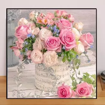 DIY 5D алмазная живопись красивая декоративная алмазная вышивка бонсай полный набор аниме наборы для вышивки крестом домашний декор подарок ручной работы Round 25x25cm