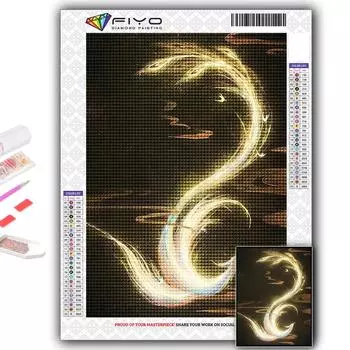 DIY 5D алмазная живопись мифический зверь Феникс набор для вышивки крестом полная дрель вышивка мозаика художественная картина стразы подарок Full Round 20X30CM