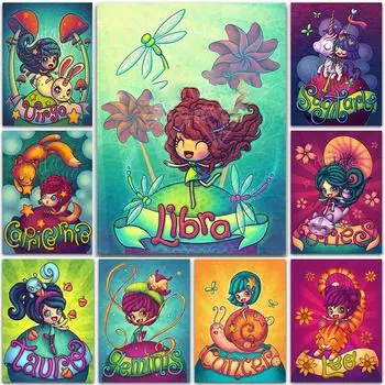 DIY 5D алмазная живопись подводный мир Алмазная мозаика наборы крестиков украшение дома полная круглая алмазная вышивка Round 20x30cm