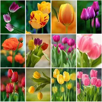 DIY 5D алмазная живопись полный круглый дрель цветок Роза Алмазная вышивка мозаика наборы крестиков домашний декор настенное искусство подарок из смолы Full Round 20x30CM