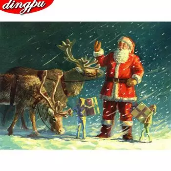 DIY 5D алмазная живопись полная круглая дрель стразы алмазная вышивка крестиком мозаика наборы Drop&ship Full Round 20X30CM