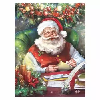 DIY 5D алмазная живопись Санта-Клаус Алмазная вышивка Рождественская полная квадратная алмазная мозаика Зимний снег вышивка крестом домашний декор Full Round 20x25CM