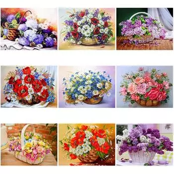 DIY 5D алмазная живопись водопад пейзаж Алмазная вышивка цветок вышивка крестиком полная круглая дрель ручной художественный подарок домашний декор Full Round 20x25CM