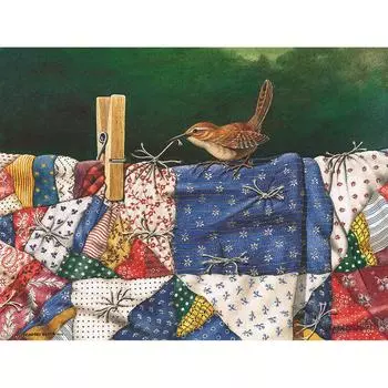 DIY 5D Алмазная картина Полный круглый холст Птица Алмазная мозаика Вышивка крестом 20X30CM