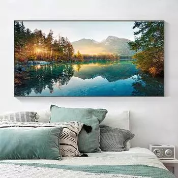 Diy 5D комплект алмазной живописи, современное искусство, пейзаж, полная дрель, алмазная вышивка, пейзаж, вышивка крестиком, настенная живопись, домашний декор 30x60CM