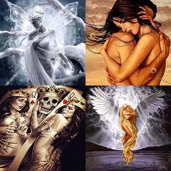 DIY 5D круглая алмазная картина головоломка вышивка крестом ремесло стежок домашний декор Full Round 20x20CM