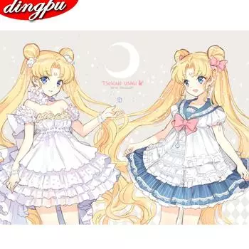 DIY 5D Полная Алмазная Картина Вышивка Крестом Мозаика Алмазная Вышивка Шитье Узор Стразы 20X30CM