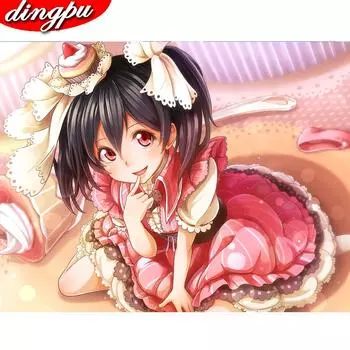 DIY 5D Полная Алмазная Картина Вышивка Крестом Мозаика Алмазная Вышивка Шитье Узор Стразы 20X30CM