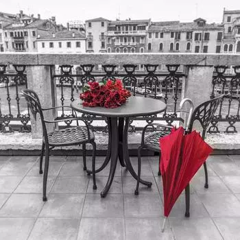 DIY 5D Полная Алмазная картина Вышивка крестом Розовый зонтик Мозаика Алмазная вышивка 30X30CM