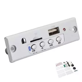 DIY Акустическая система, электронный усилитель звука, небольшой голосовой контроль, электронный усилитель звука, набор, активированный проточный светильник, (Голос + Блю)