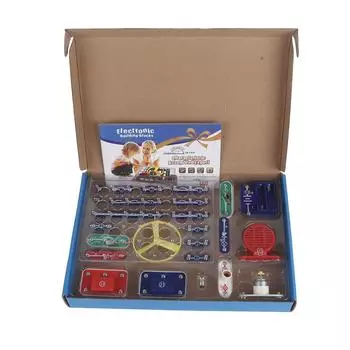 DIY электронные строительные блоки игрушка 199 типов составной режим электрический сборочный комплект