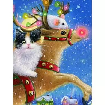 DIY Алмазная картина 5d Портрет Полный квадратный дрель Алмазная вышивка Крестом Цветочный домашний декор Наборы Full Round (20X30CM)