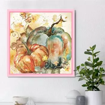 DIY Алмазная картина Ation Набор для вышивки крестом Мозаика Искусство Алмазная картина Полный круг/Квадратный алмаз Украшение дома Round 25x25cm