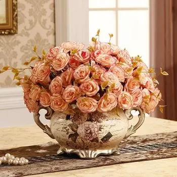 DIY Алмазная картина Цветы в вазе Алмазная вышивка Крестом 30x30CM