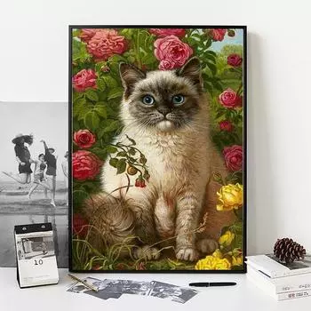 DIY Алмазная картина, полная круглая дрель, вышивка крестиком, ремесло, Алмазная вышивка, распродажа, мозаика со стразами, подарок, украшение дома, картина 15x20CM