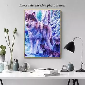 DIY Алмазная картина, полная круглая дрель, вышивка крестиком, ремесло, Алмазная вышивка, мозаика со стразами, подарок, мозаичные украшения для дома 15x20CM