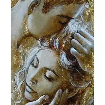 DIY Алмазная картина Полный круглый дрель Пара влюбленных Мозаика Вышивка крестиком Домашний декор Full Round 20x30CM