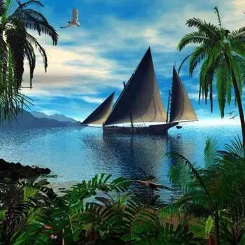 DIY Алмазная картина Полный круглый парусник Вышивка крестиком Алмазная вышивка Узор Алмазная мозаика 30x30CM