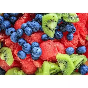 DIY Алмазная картина Стена Искусство Вышивка крестом Фрукты Картина Полный круглый дрель 5d Вышивка 20X30CM