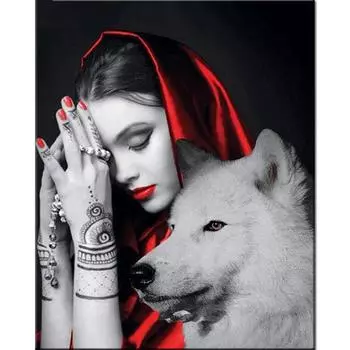 Diy Алмазная картина Вышивка крестиком Мозаика Алмазная вышивка Круглый полный узор Rhinestone Наборы 20X30CM