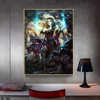 Diy Алмазная картина Вышивка крестиком Полный дрель Алмазные точки Головоломки Наборы Алмазная мозаика Вышивка 20X30CM