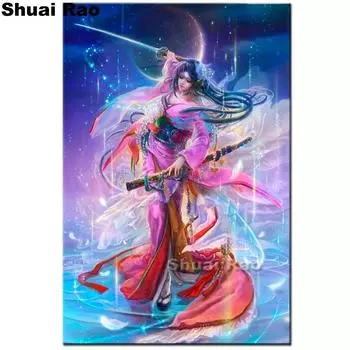 DIY Алмазная вышивка Готическая фантазия Мистика История Легенды Сказки Алмазная картина Мультфильм 20X30CM