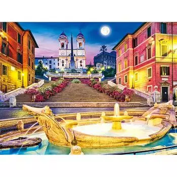 DIY Алмазная вышивка Красивый сад Алмазная картина Вышивка крестом Стразы Мозаика Украшение 20X30CM