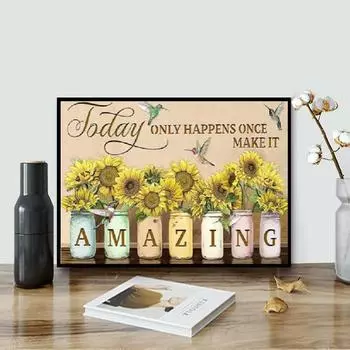 DIY алмазная живопись цветы набор для вышивки крестом мозаика искусство алмазная живопись полный круг/квадратный алмаз украшение дома Round 30x40cm