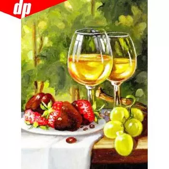 DIY алмазная живопись картина горный хрусталь вышивка продажа сок Алмазная мозаика вышивка крестом 20X30CM